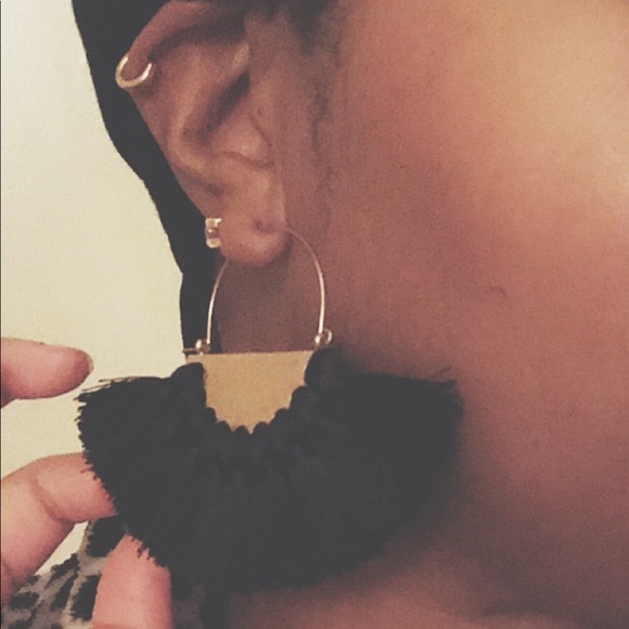 Black Statement Earrings from Nordstrom's - Picture 7 of 7